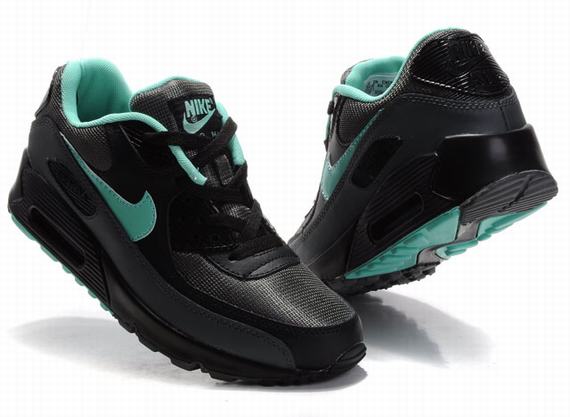 New Men'S Nike Air Max Black/Lightseagreen